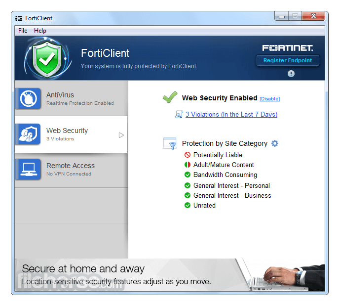 fortinet vpn client offline installer download